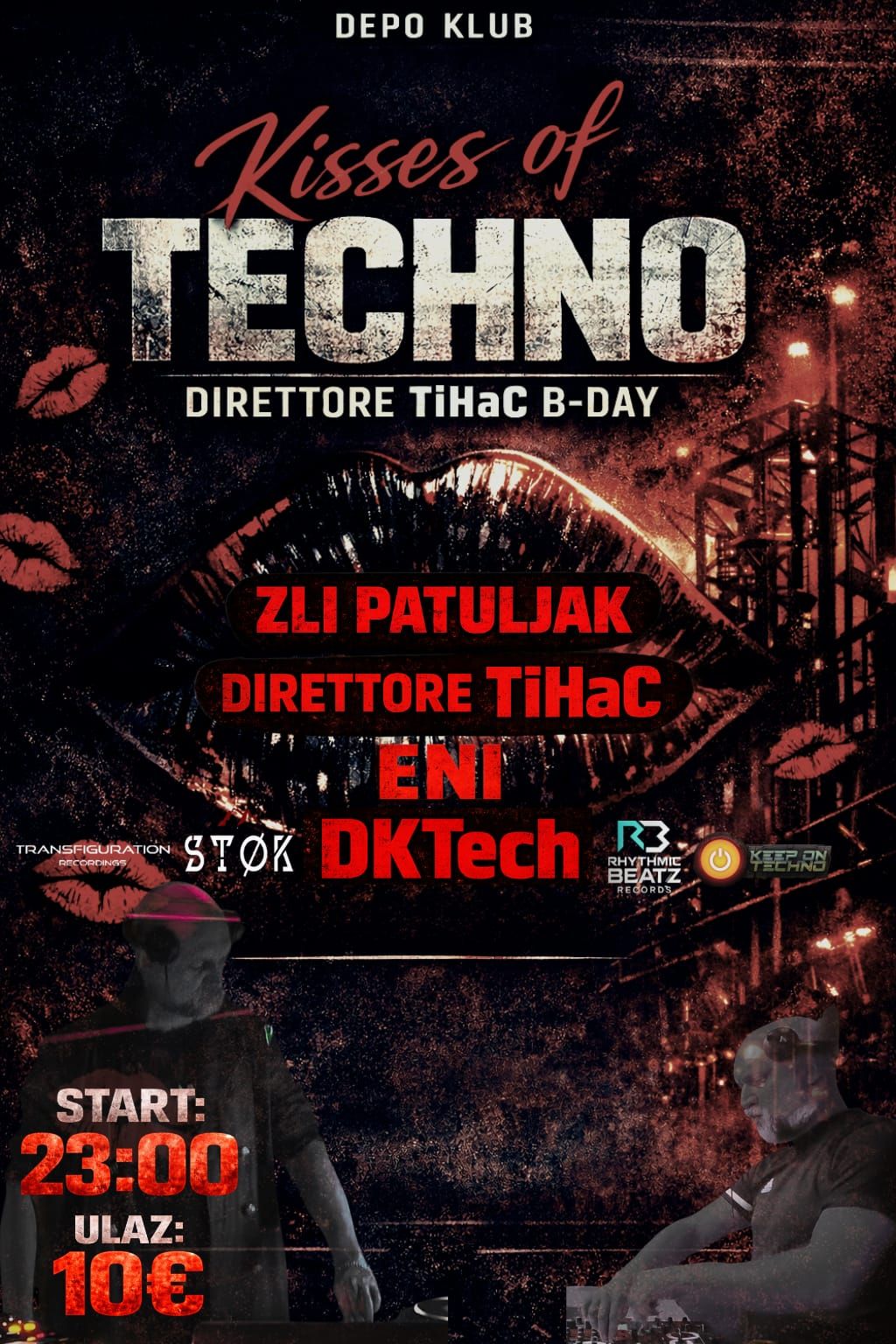 Kisses of Techno – Direttore TiHaC b-day