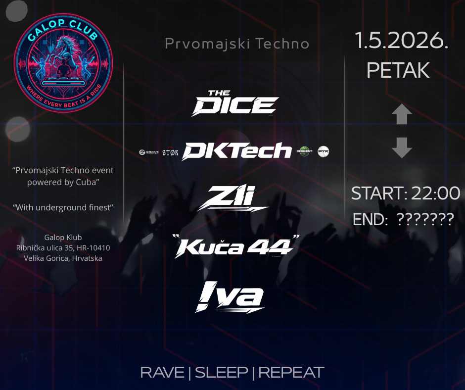 Prvomajski Techno – Galop Club
