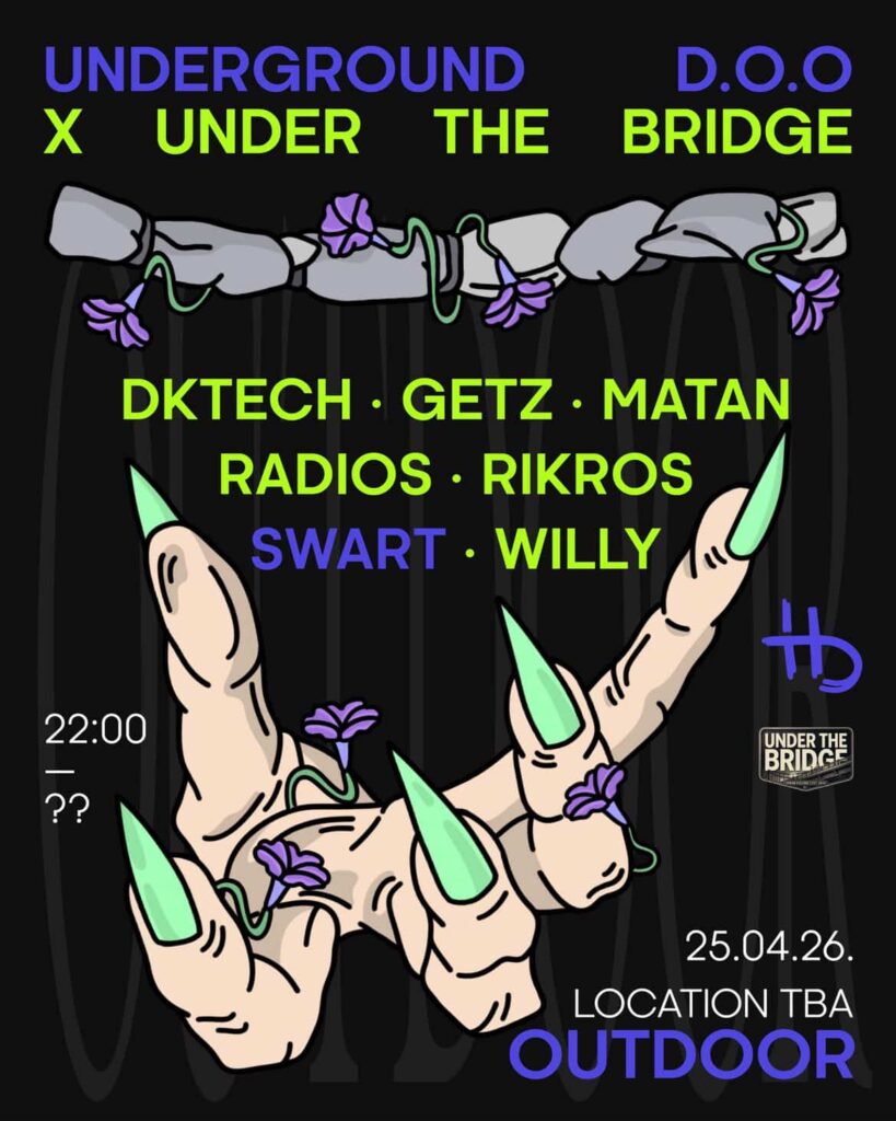 Under the Bridge x Underground w/ Swart